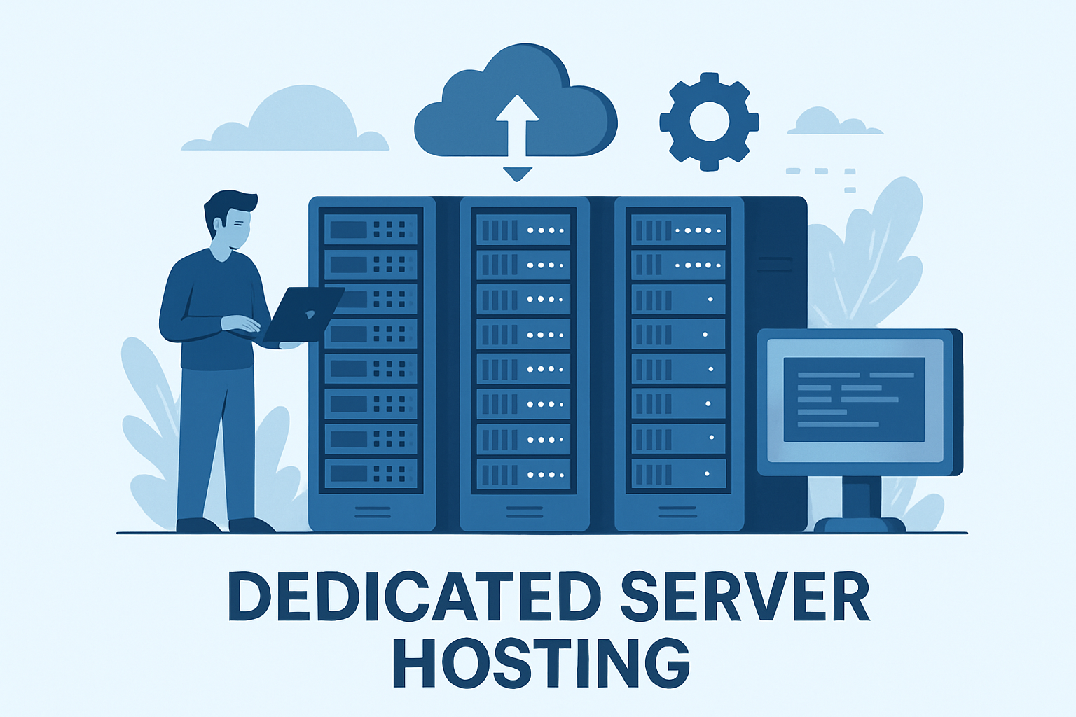 Shared Hosting Illustration